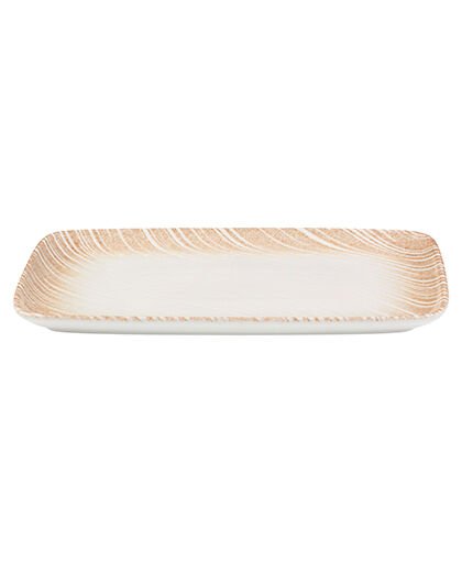 Thin Brown Quadro Dikdörtgen Tabak 37 cm (33 * 23)