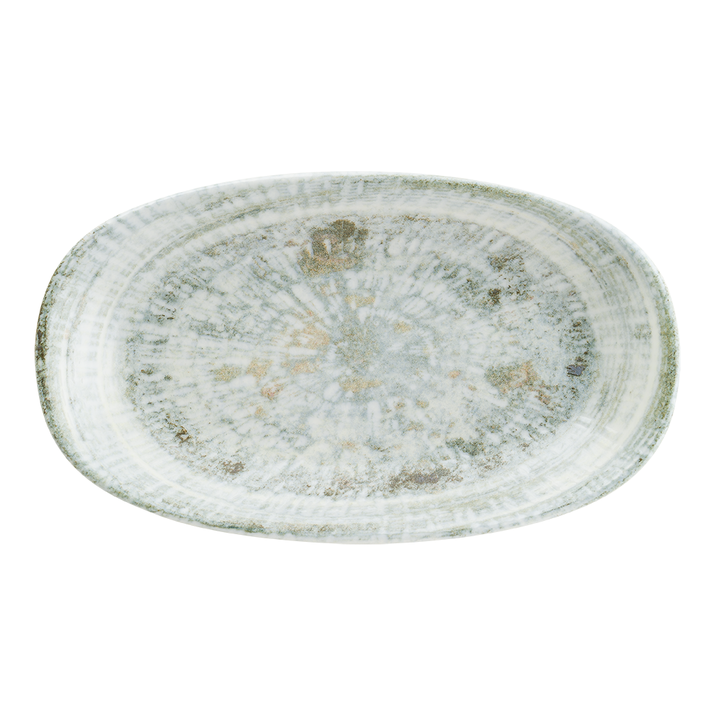 Odette Olive Gourmet Oval Kayık Tabak 24*14 Cm