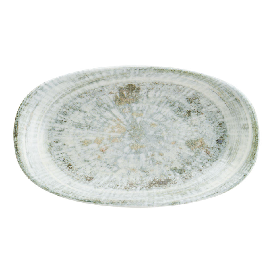 Odette Olive Gourmet Oval Kayık Tabak 24*14 Cm