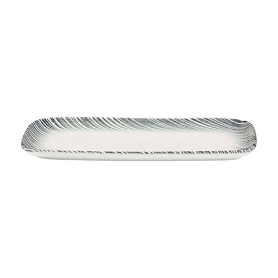 Thin Grey Quadro Dikdörtgen Tabak 35 cm (34 * 16)