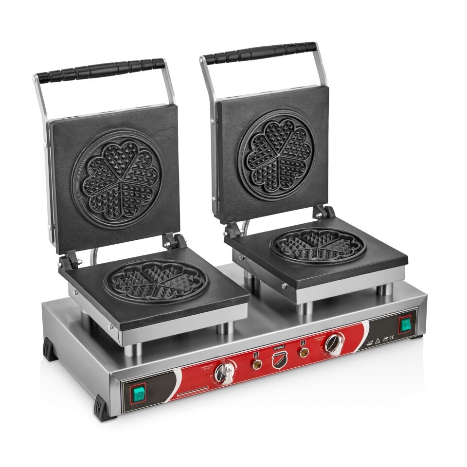 Işıkgaz Çiftli, Çiçek Desenli Waffle Makinesi