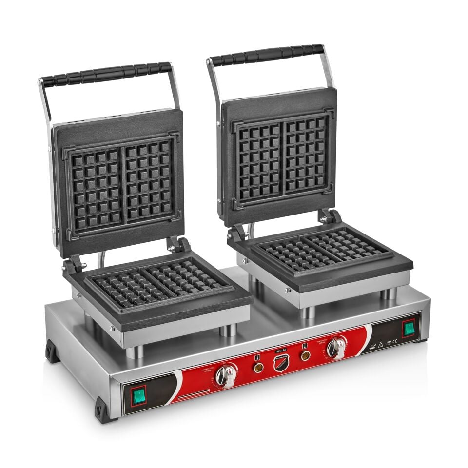 Işıkgaz Çiftli, Kare Desenli Waffle Makinesi