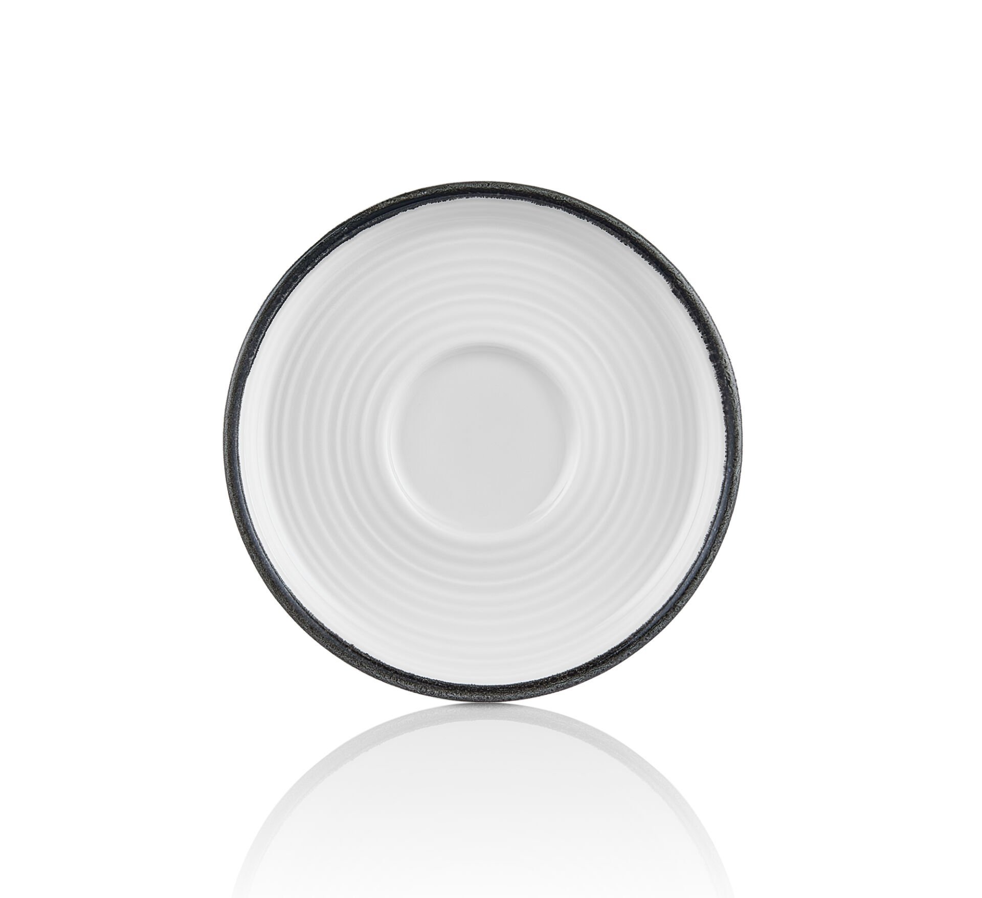 Helix Black Smooth Kahve fincanı Saucer 12,5 Cm
