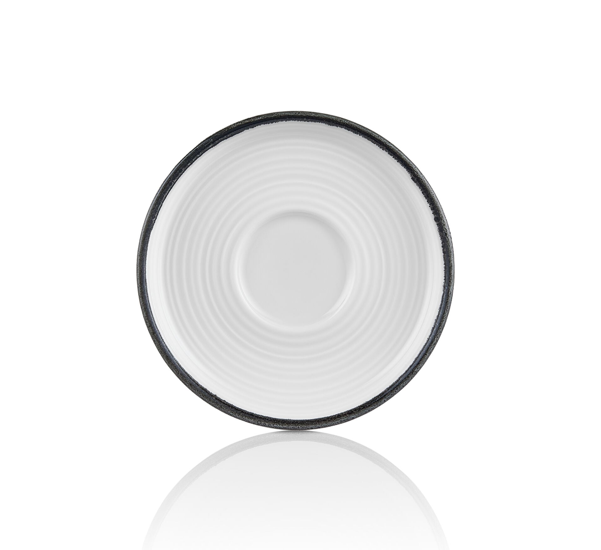 Helix Black Smooth Kahve fincanı Saucer 12,5 Cm