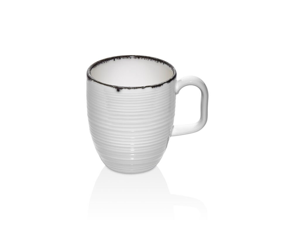 Helix Black Mug Cup 330 CC