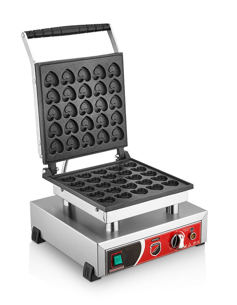 Işıkgaz Tekli, Kapaklı, Kalp Desenli Bubble Makinesi