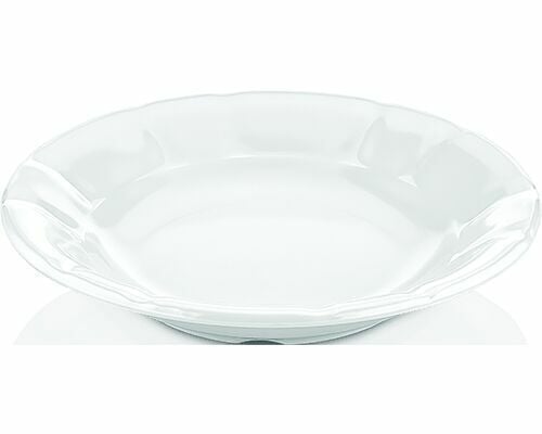 Melamin Oluklu Çukur Tabak 19 Cm (12 Adet)