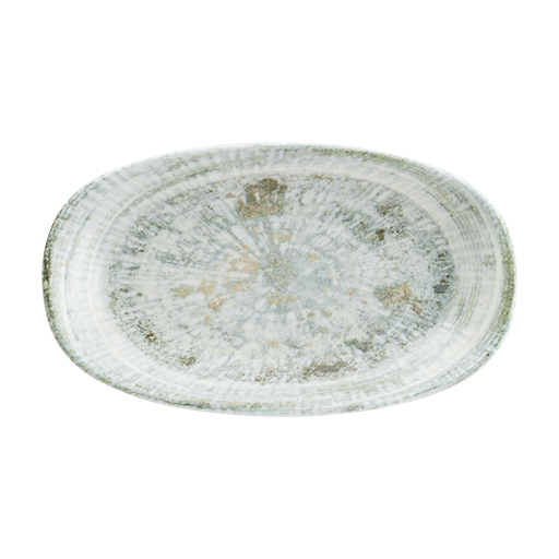 Odette Olive Gourmet Oval Kayık Tabak 34*19 Cm