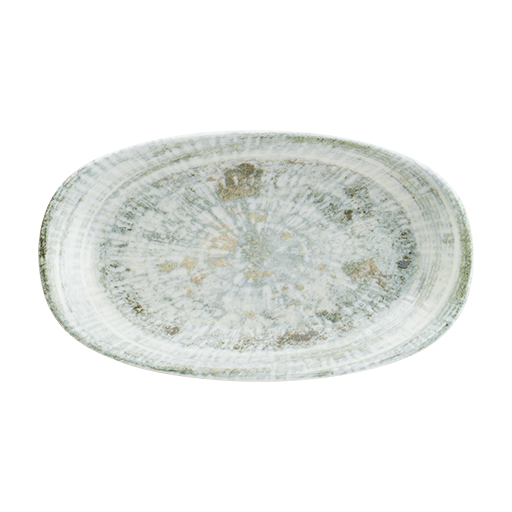 Odette Olive Gourmet Oval Kayık Tabak 34*19 Cm