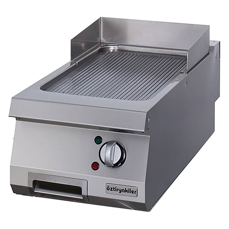 Öztiryakiler 700 Seri Elektrikli Oluklu Plate Izgara 40*70*30 Cm