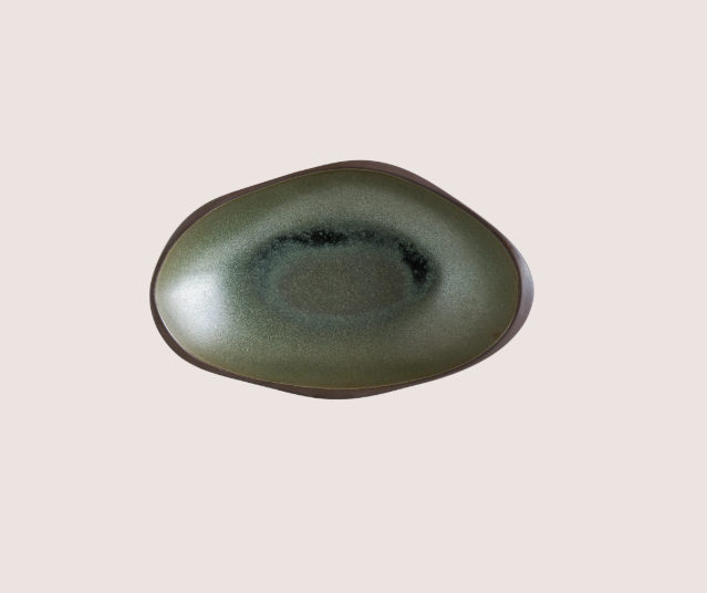 Lagoon Olive Oval Tabak 27Cm