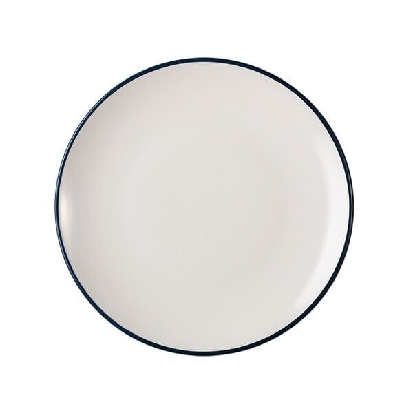 ID Fine Modest Navy Lona Düz Tabak 15 Cm