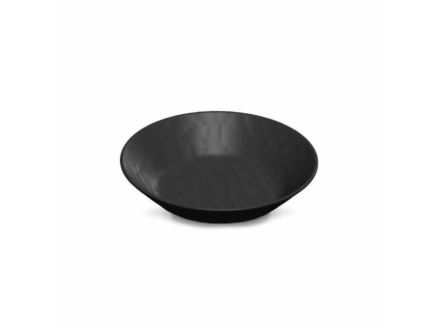 Tria Rölyefli Porelin Çukur Tabak 19 Cm (12 Adet)