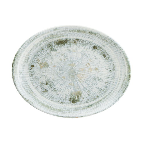 Odette Olive Moove Oval Tabak 31*24 Cm