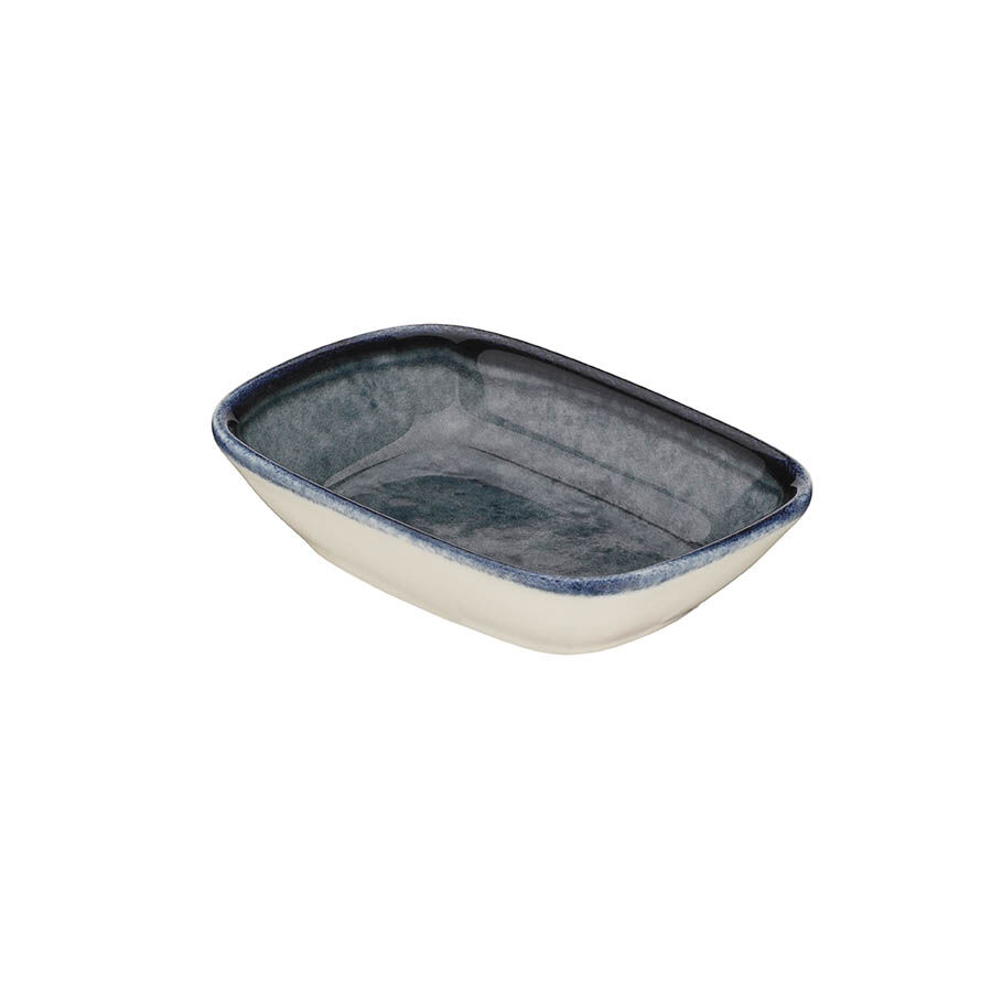 Bone Ent. Otel Krem Kare Kayık Tabak 14 Cm