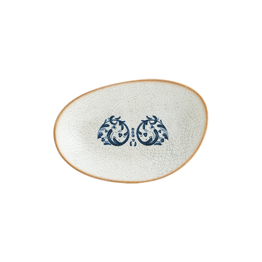 Viento Vago Oval Kayık Tabak 15*8.5 Cm