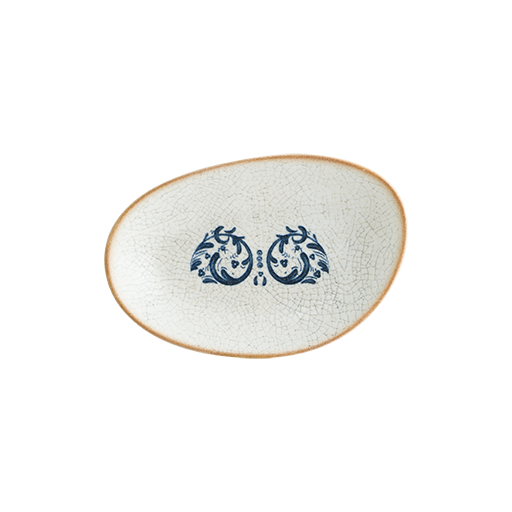 Viento Vago Oval Kayık Tabak 15*8.5 Cm