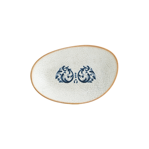 Viento Vago Oval Kayık Tabak 15*8.5 Cm