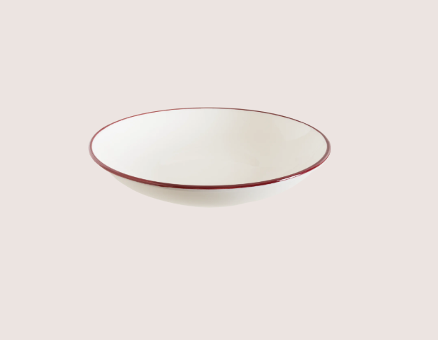 Linea Burgundy Gourmet Çukur Tabak 13 Cm