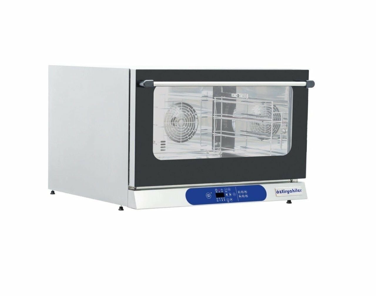 Öztiryakiler 4 Tepsi Kapasiteli 40*60 Cm Patisserie Elektrikli Dijital Pastane Fırını, Monofaze OKFBE 40604 E
