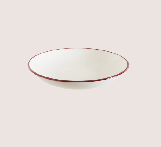 Linea Burgundy Gourmet Çukur Tabak 15 Cm