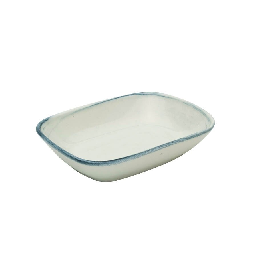 Bone Ent. Otel Kare Kayık Tabak 14 Cm