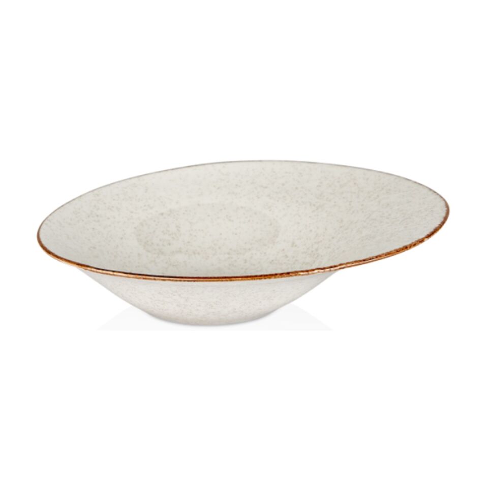 Dust Gabbro Çukur Tabak 30 Cm