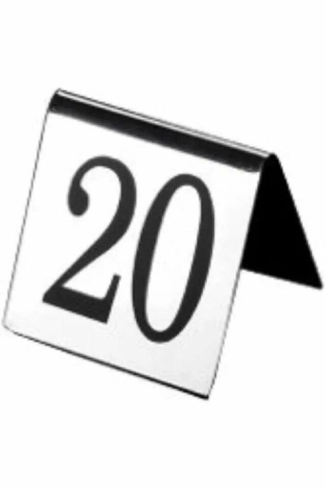 Npicco Çelik Masa Numaratörü