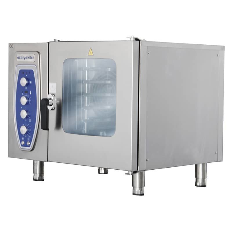 Öztiryakiler Konveksiyonlu Elektrikli Fırın, 6 GN 1/1, Kızaklı