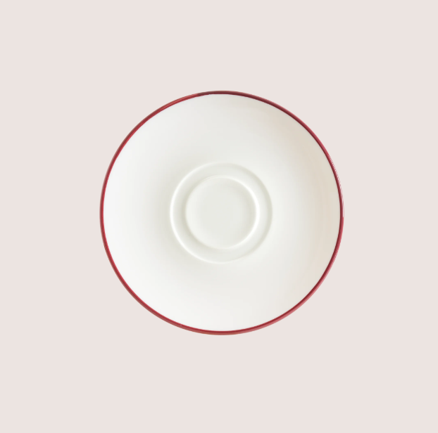 Linea Burgundy Gourmet Konsome Kase Tabağı 19 Cm