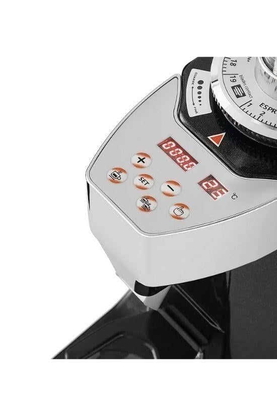 Vosco Dozaj Ayarlı Tam Otomatik Kahve Değirmeni Gri