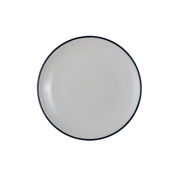 ID Fine Modest Navy Valle Çukur Tabak 20 Cm