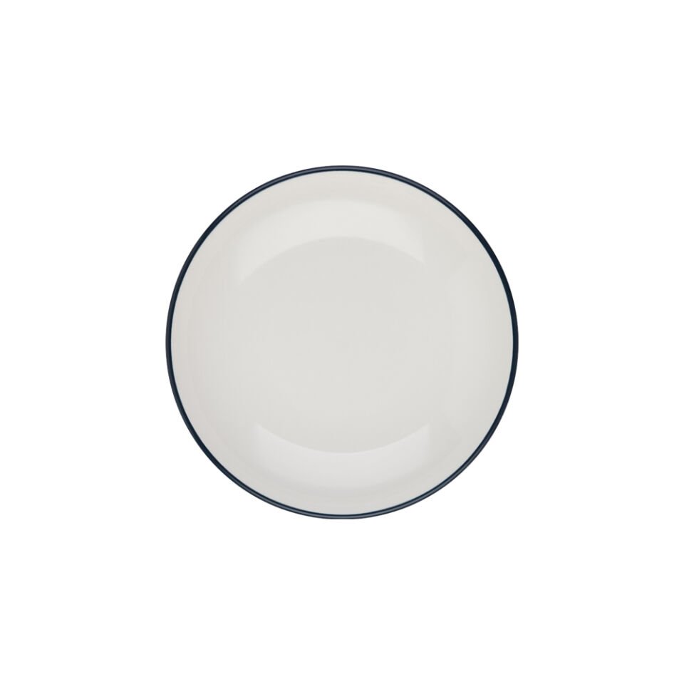 ID Fine Modest Navy Valle Çukur Tabak 20 Cm