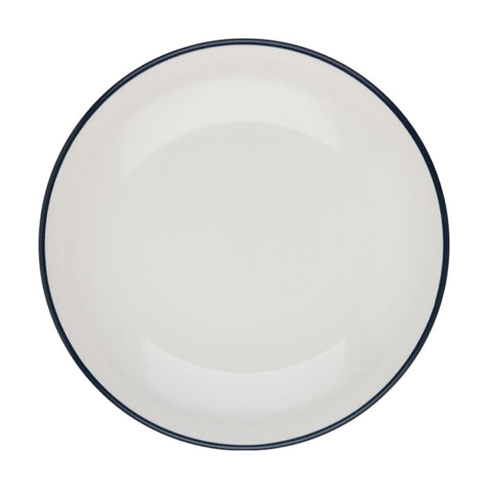ID Fine Modest Navy Valle Çukur Tabak 20 Cm