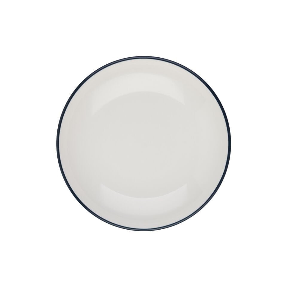 ID Fine Modest Navy Valle Çukur Tabak 22 Cm