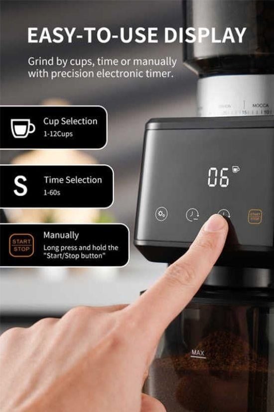 Vosco Dijital Kahve Öğütücü