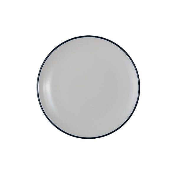 ID Fine Modest Navy Valle Çukur Tabak 25 Cm