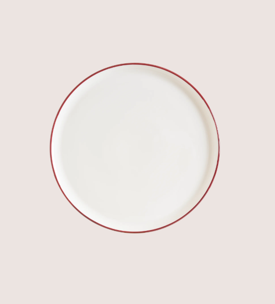 Linea Burgundy Gourmet Pizza Tabağı 32 Cm