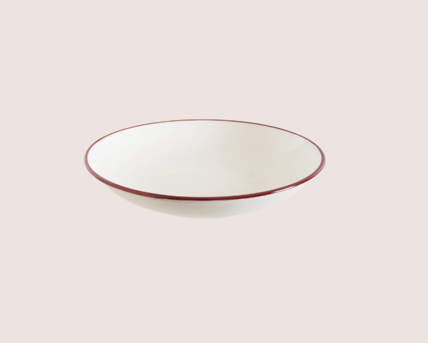 Linea Burgundy Gourmet Çukur Tabak 9 Cm