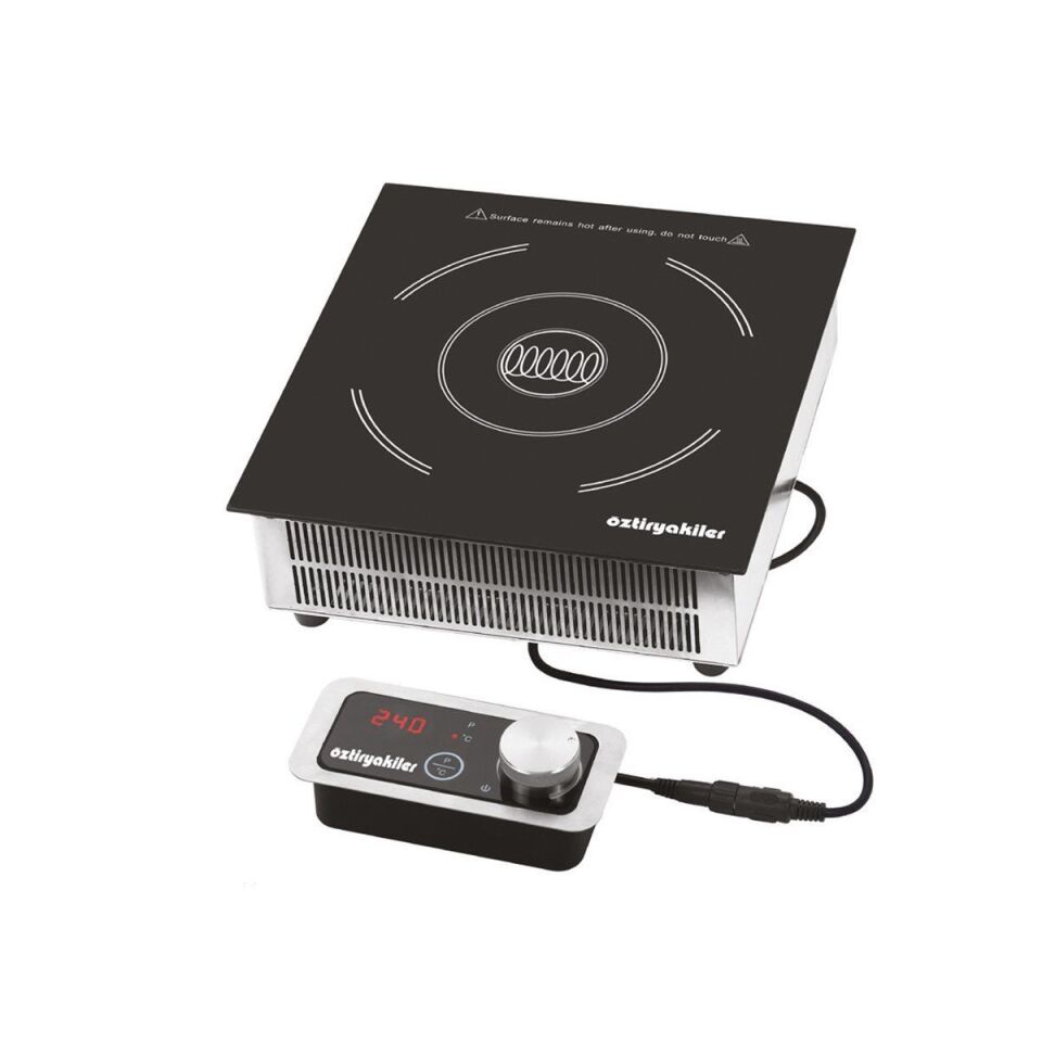 Öztiryakiler İndiksüyonlu Isıtıcı Pişirici Gömme 500-3500 W  36*38*12 Cm