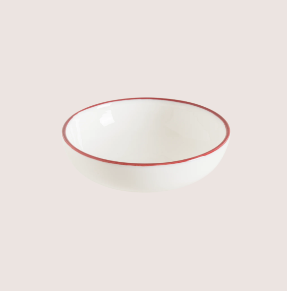 Linea Burgundy Hygge Çukur Tabak 10 Cm