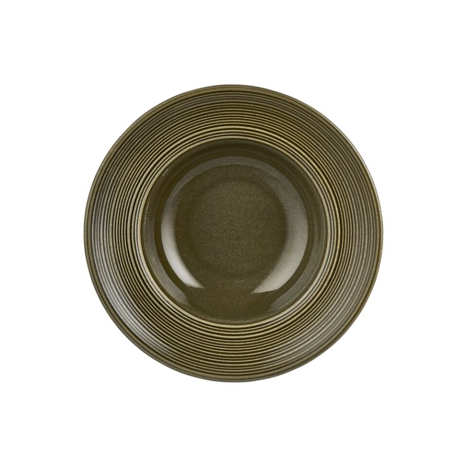 Helix Bamboo Zest Çukur Tabak 25 Cm 400 CC