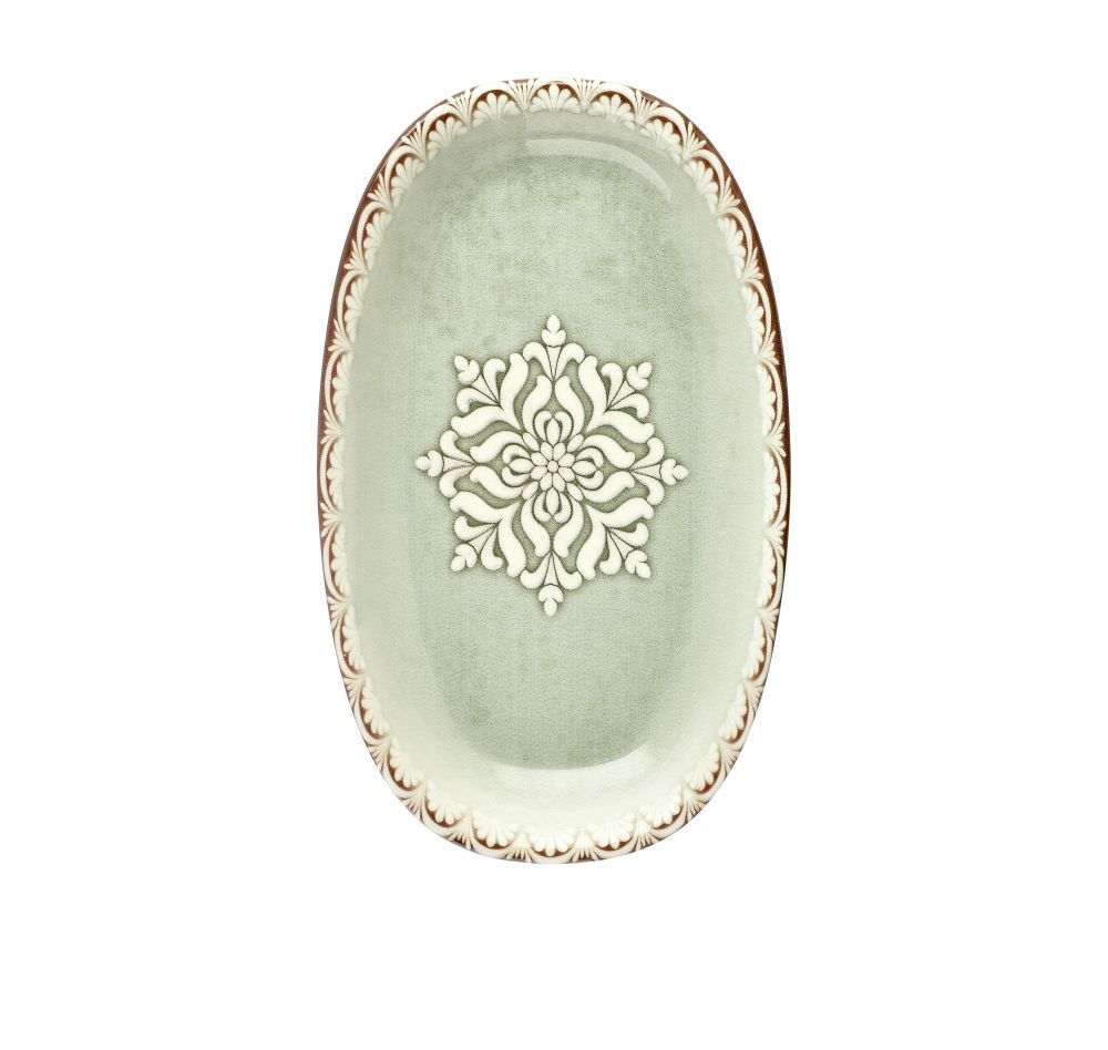 Rome Zest 19 Cm Oval Tabak 19*11 Cm