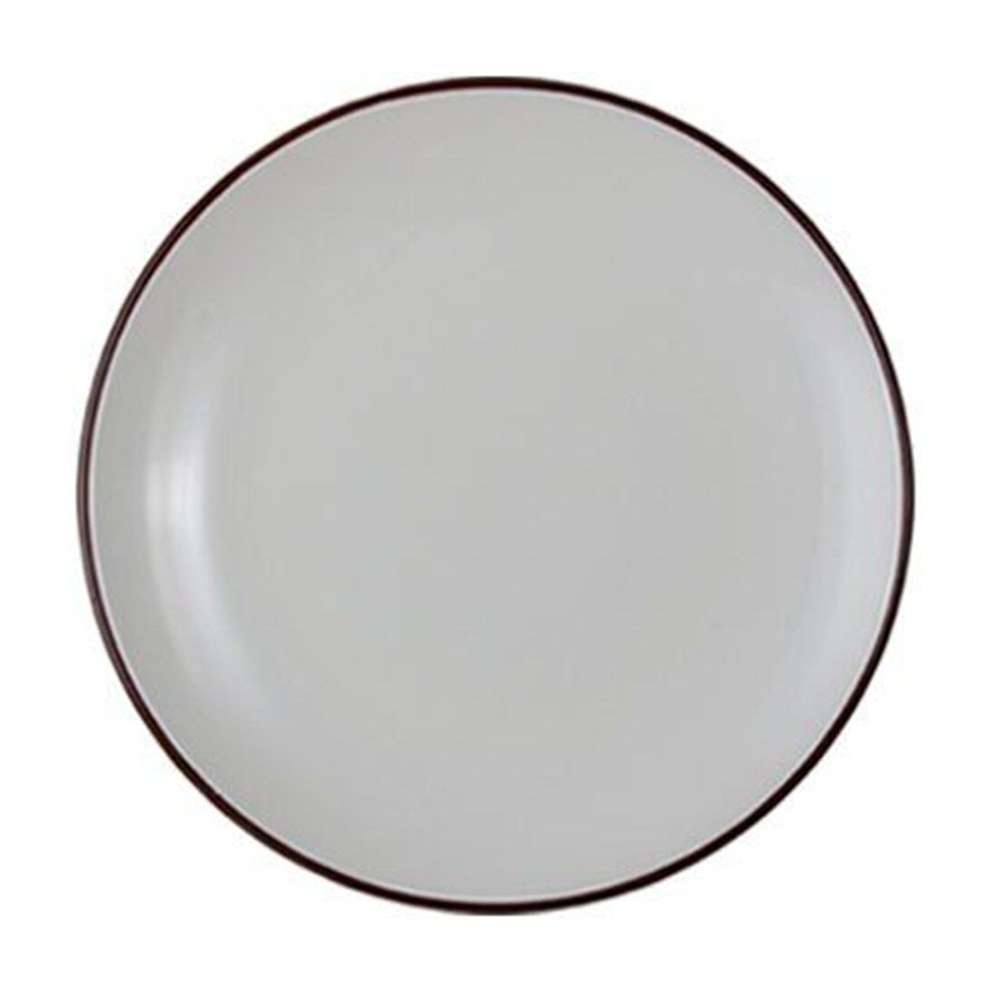 ID Fine Modest Brown Lona Çukur Tabak 10 Cm
