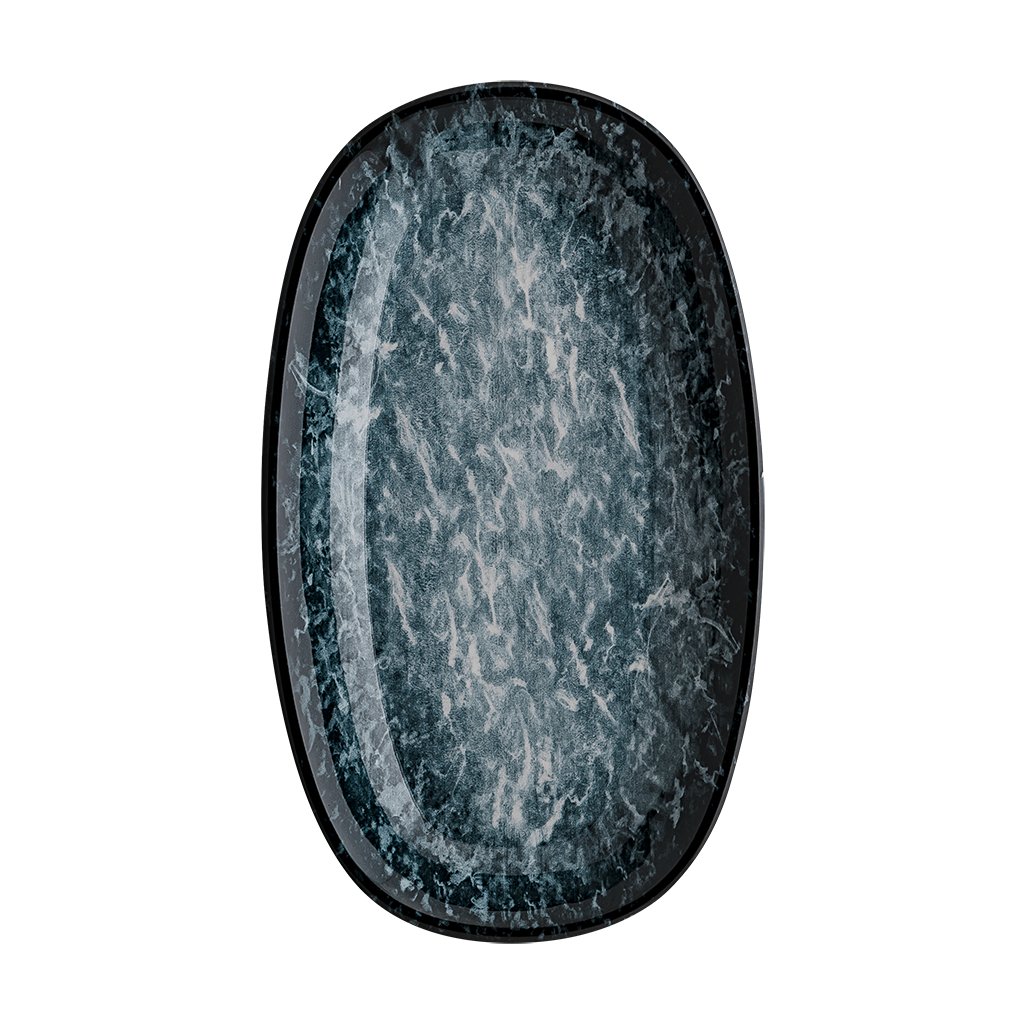 Sepia Gourmet Oval Kayık Tabak 34*19 Cm