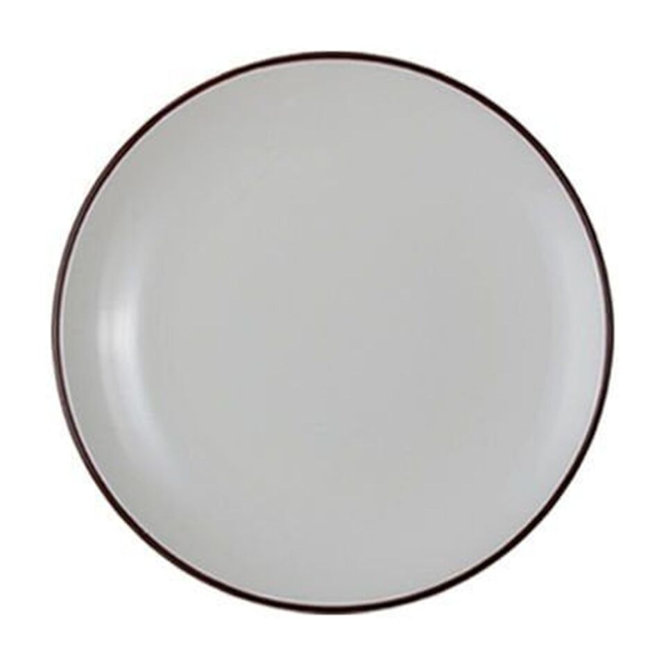 ID Fine Modest Brown Lona Çukur Tabak 15 Cm