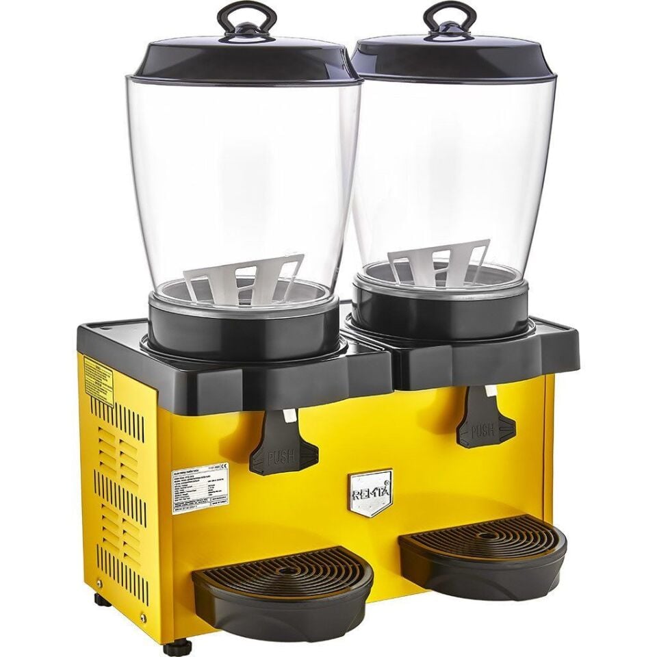 Remta Royal Mini Çiftli Şerbet ve Ayran Soğutucu 11+11 Lt