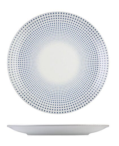 Harmony Blue Lona Düz Tabak 28,5 cm