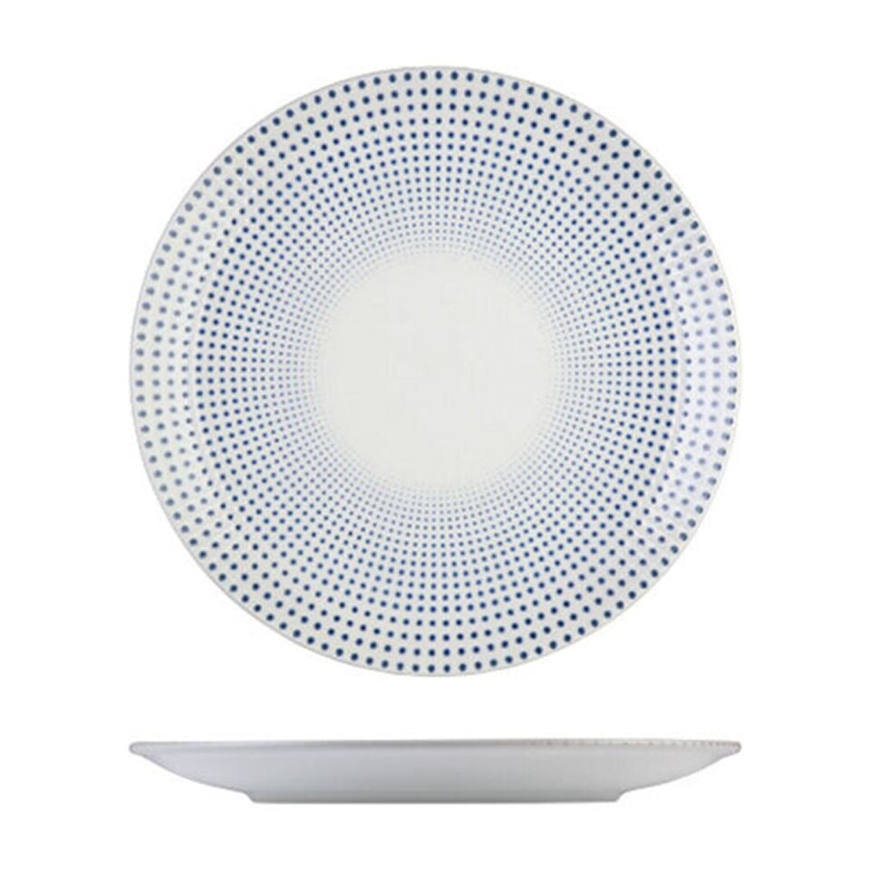 Harmony Blue Lona Düz Tabak 28,5 cm
