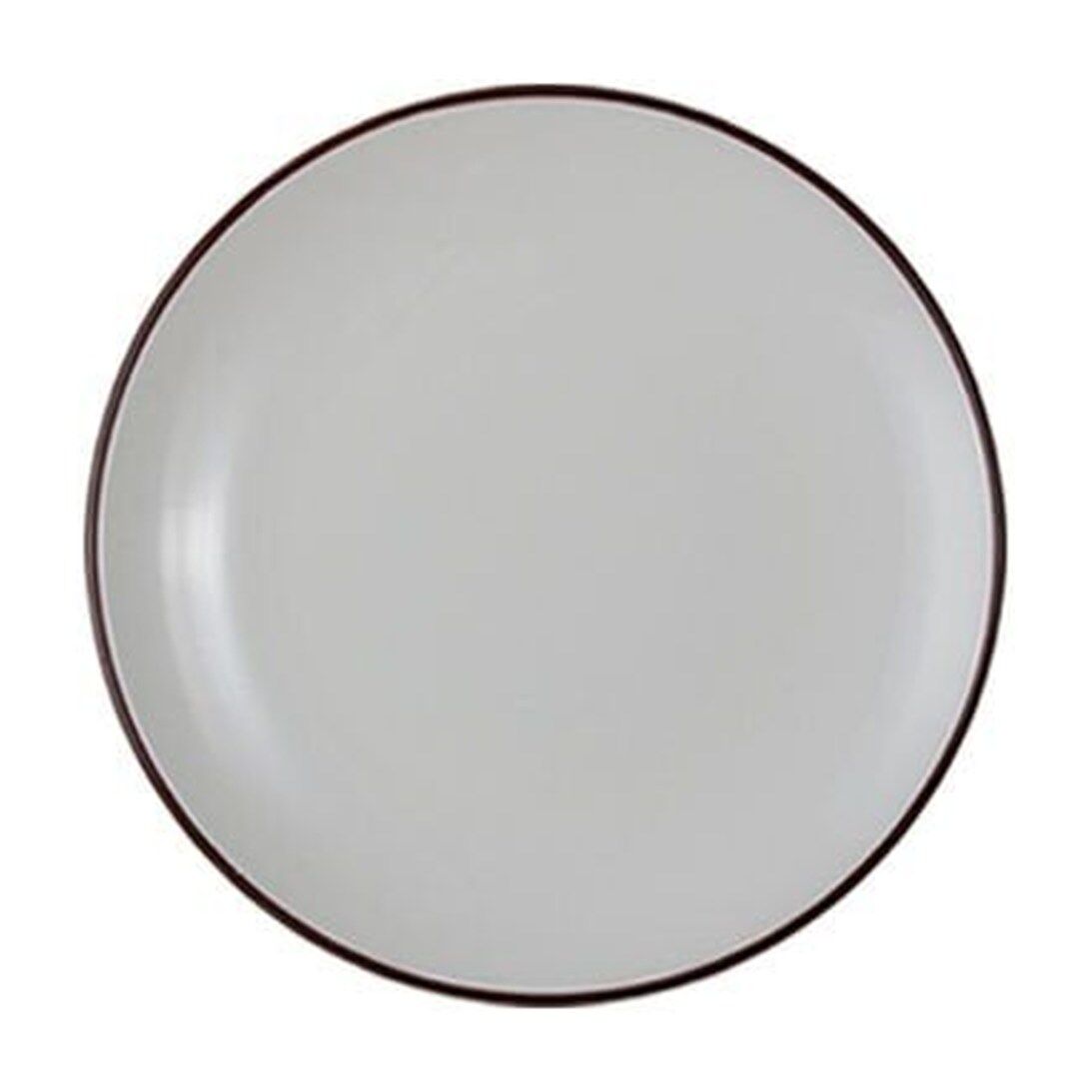 ID Fine Modest Brown Valle Çukur Tabak 20 Cm